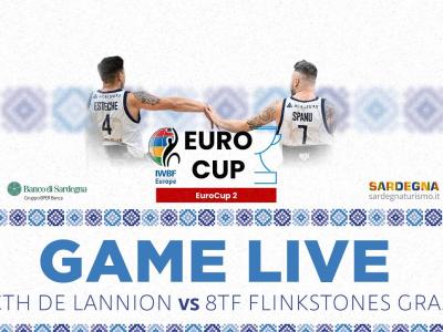 EUROCUP 2 LIVE - CTH de Lannion (FRA)-8TF Flink Stones Graz (AUS)